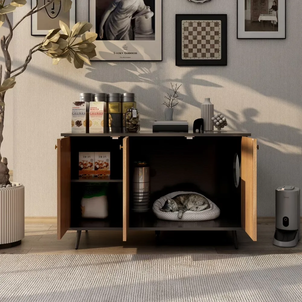 Litter Box black 80 lbs heavy-duty