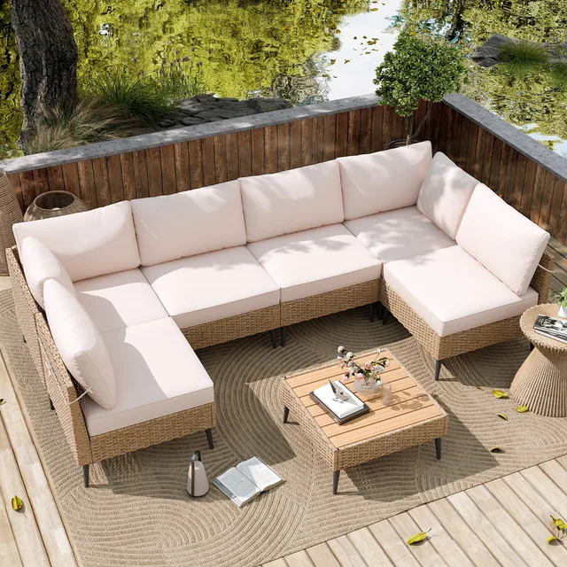 Patio Conversation beige 110 lbs 330 lbs