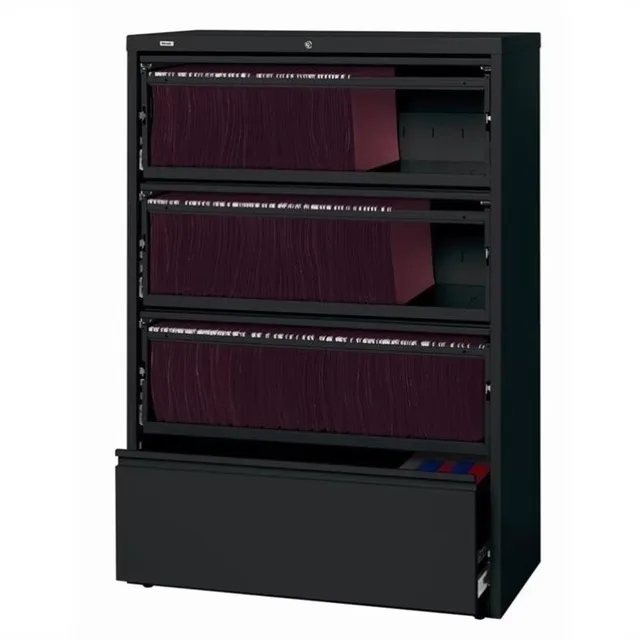 Filing Cabinet 26" black 36 in