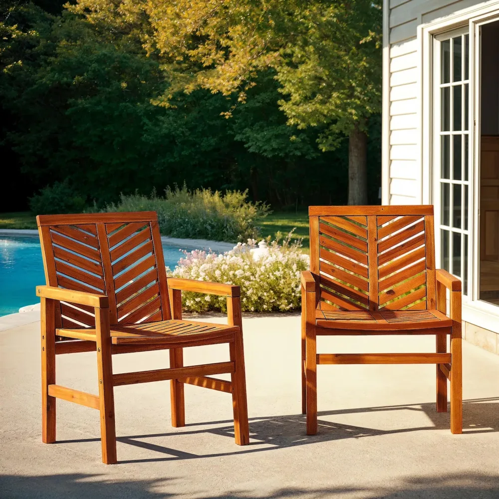 Chair brown 13" 30"