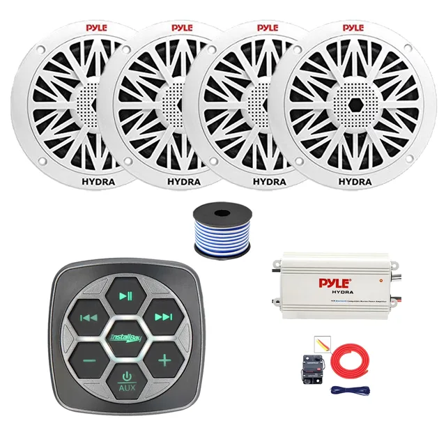 Audio Speakers 6.5" 200 watt bluetooth