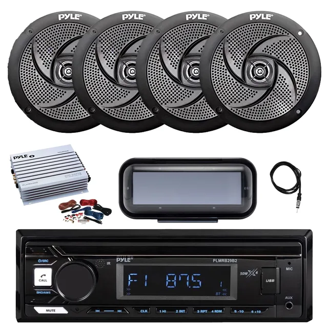 Player Stereo 4" 100 watt bluetooth