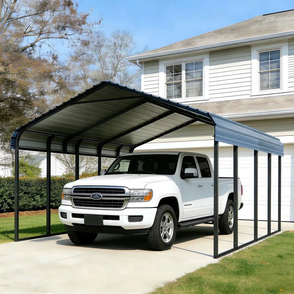 Metal Carport 12' 20' 9.5 ft