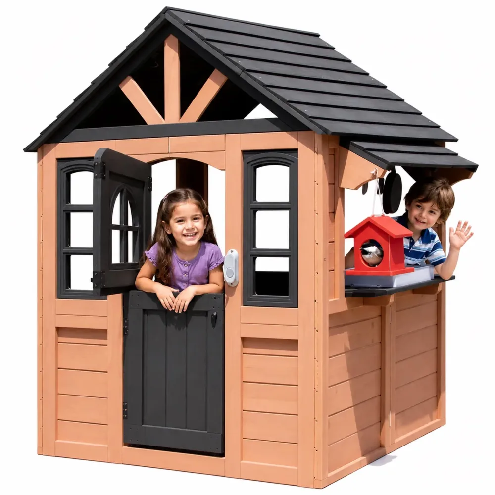 Play Kitchen brown 47.6" 36.6"