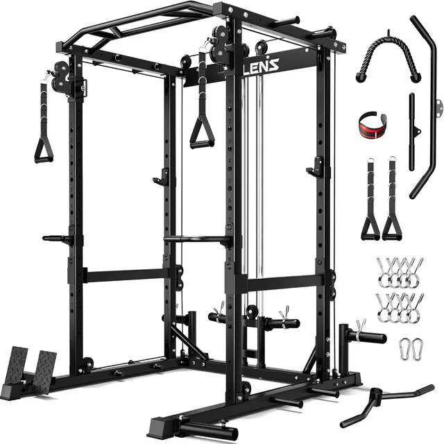 Workout Equipment 2000lbs adjustable black