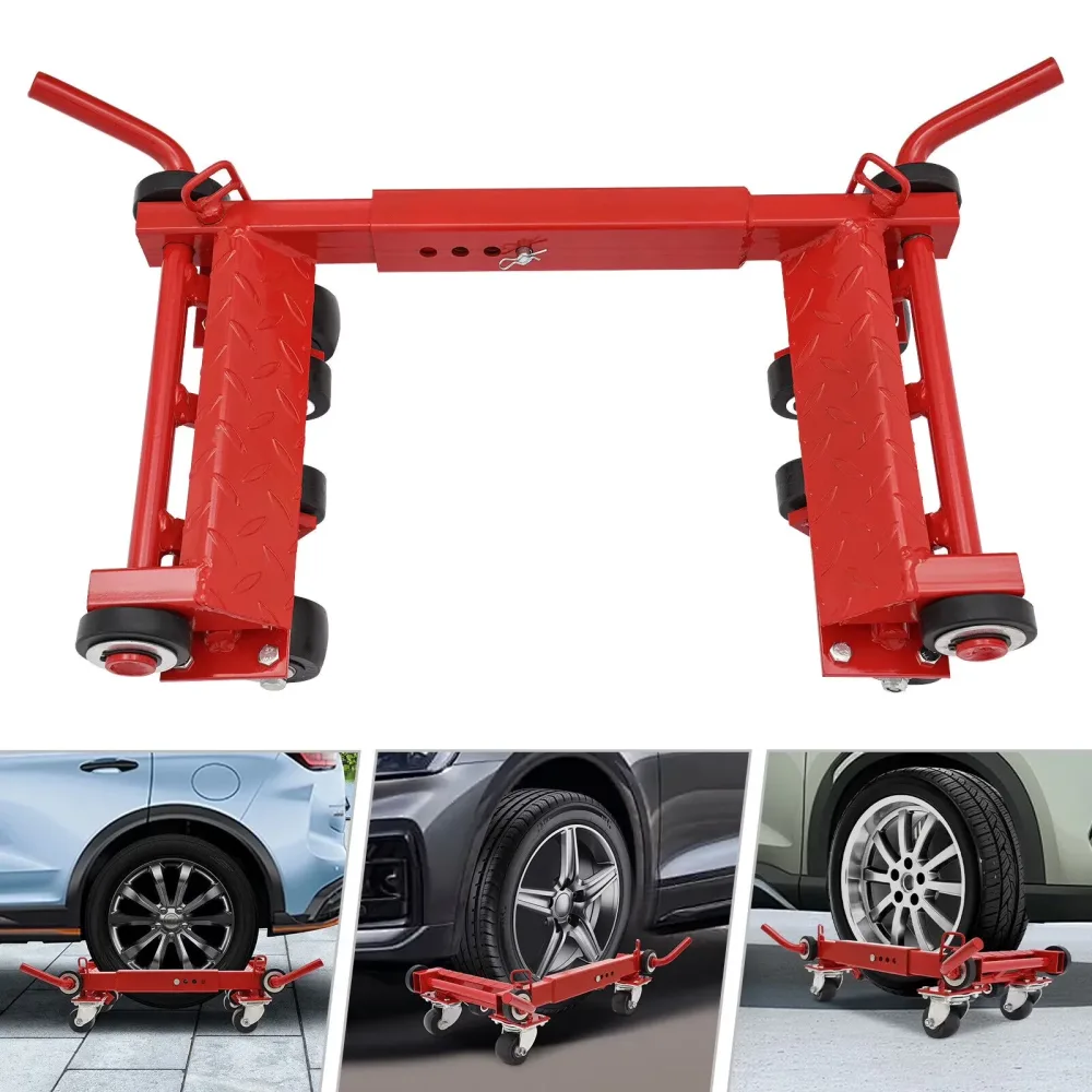 Moving 200 lb adjustable red