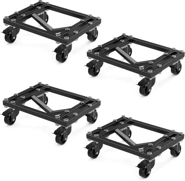 Wheel 6000 lbs black 1500 lbs
