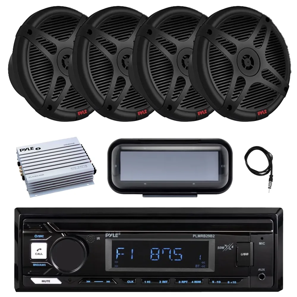 Player Stereo 6.5" 600 watt bluetooth