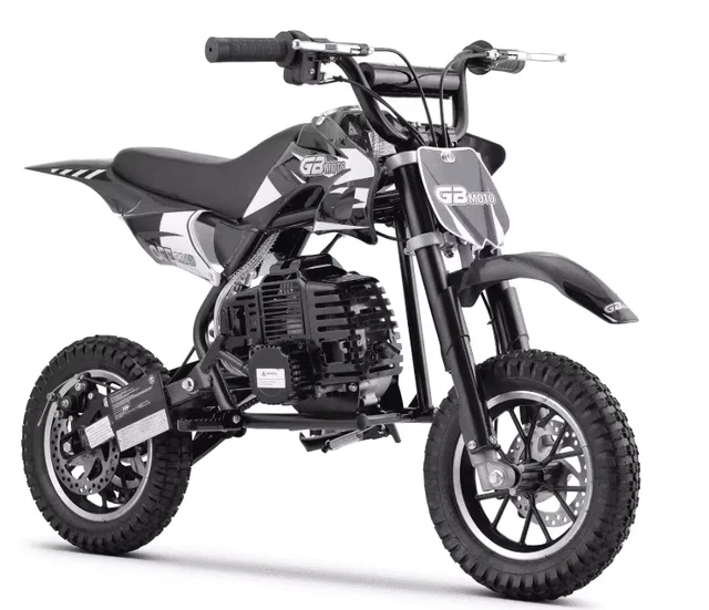 Dirt Bike blue black 8 in