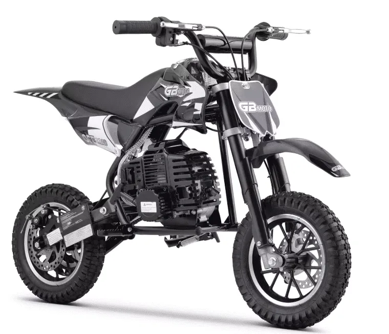 Dirt Bike blue black 8 in