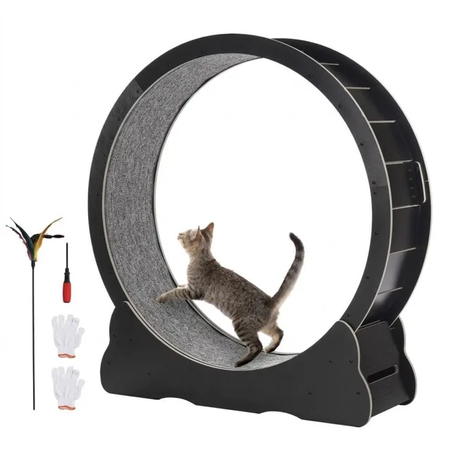 Cat Treadmill 43.3" black 43.3 in