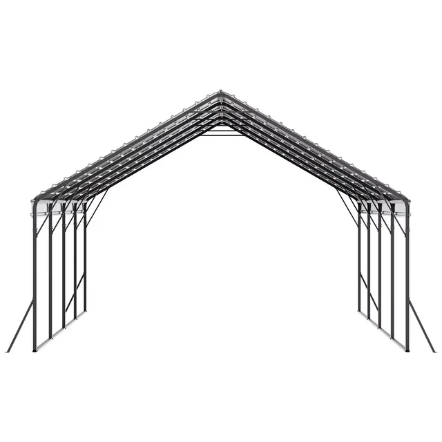 Metal Carport 20 ft 35 lbs 2"