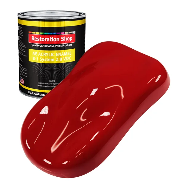 Auto Paint red 1 gallon 1 quart