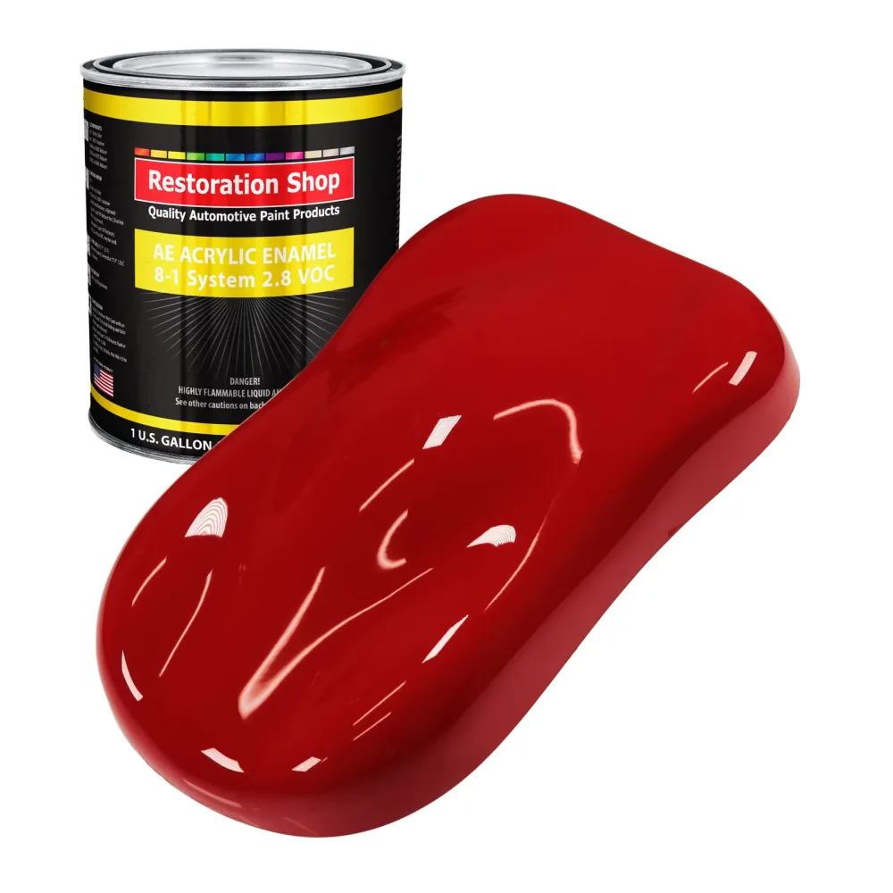 Auto Paint red 1 gallon 1 quart