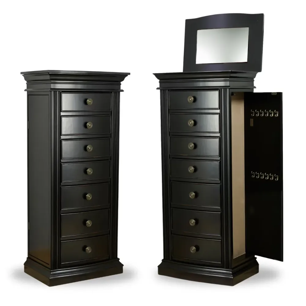 Storage black 40in 17.75in