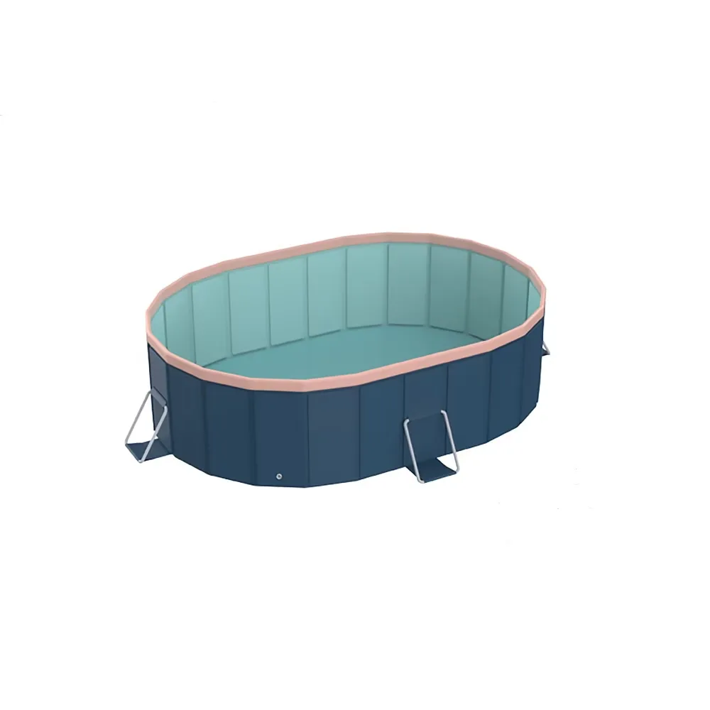 Folding Pool blue gray