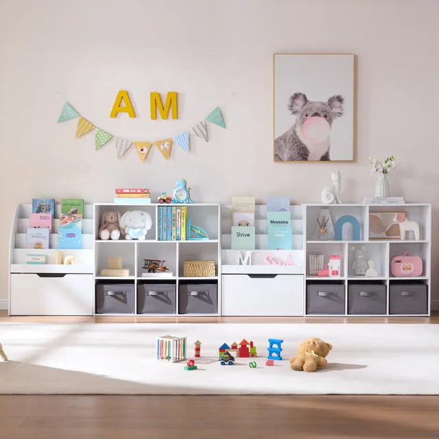 Toy Storage 58.5" white 31.5"