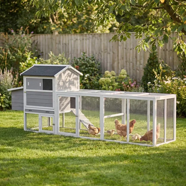 Chicken Coop waterproof gray