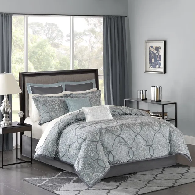 Bed blue