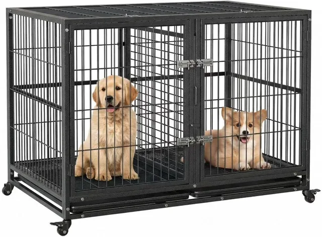 Dog Crate 48 inch 42inch black