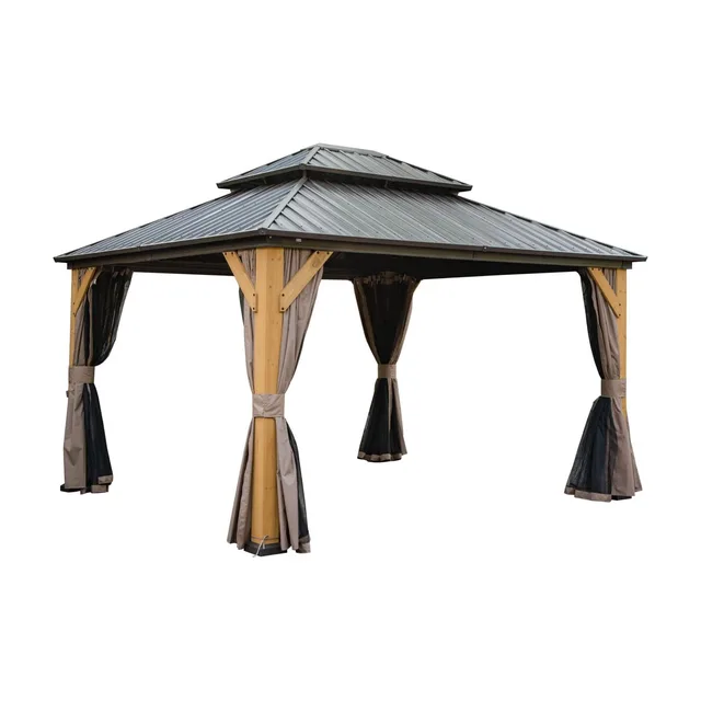 Frame Canopy 12' brown 12 w