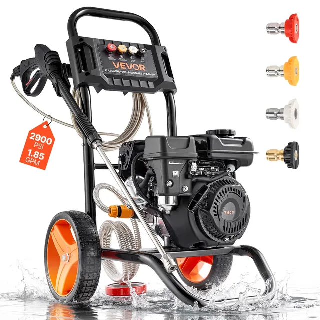 Pressure Washer 26 ft 0.8 gallons 7 hp