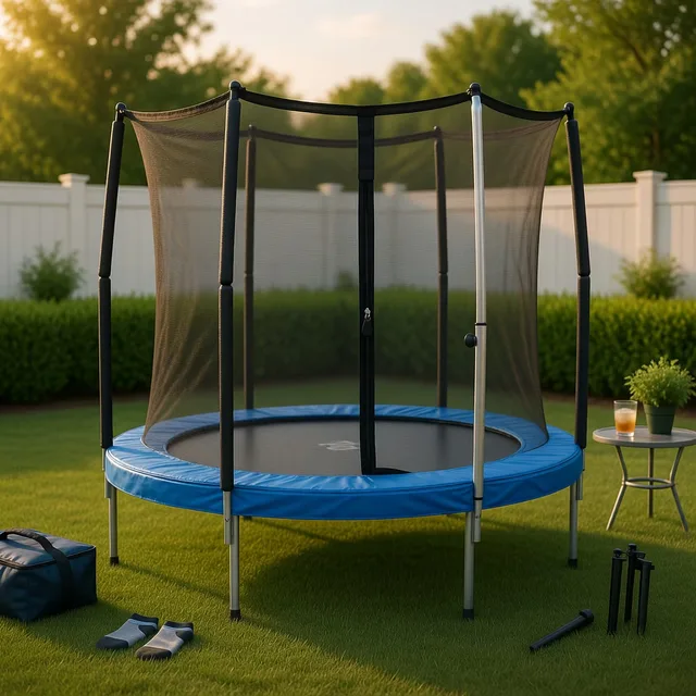 Backyard Play foldable blue 36"