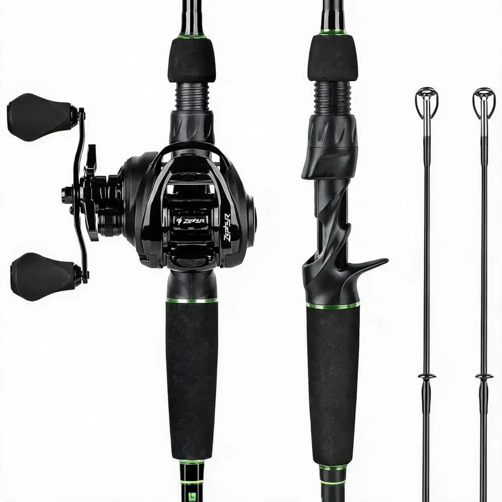 Fishing Rod 6' 6" black