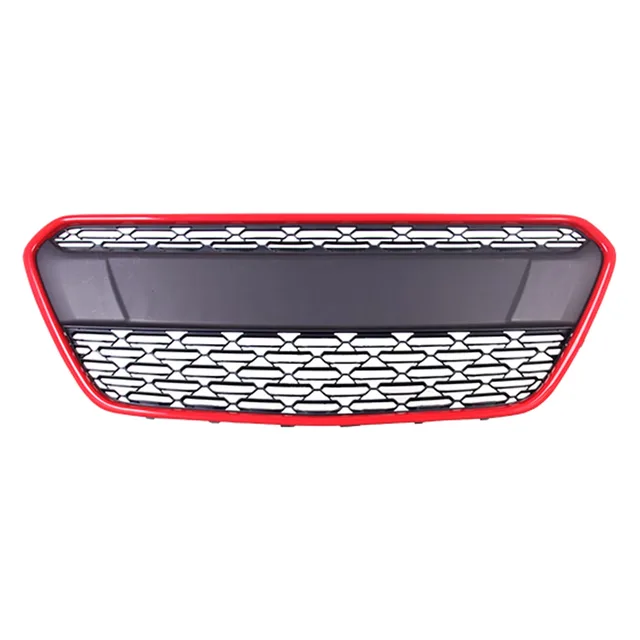Grille black red