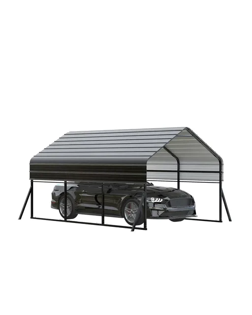 Carport 4ft 8.4ft white