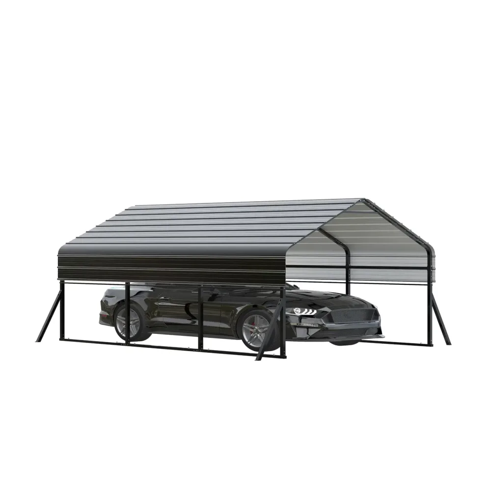 Carport 4ft 8.4ft white