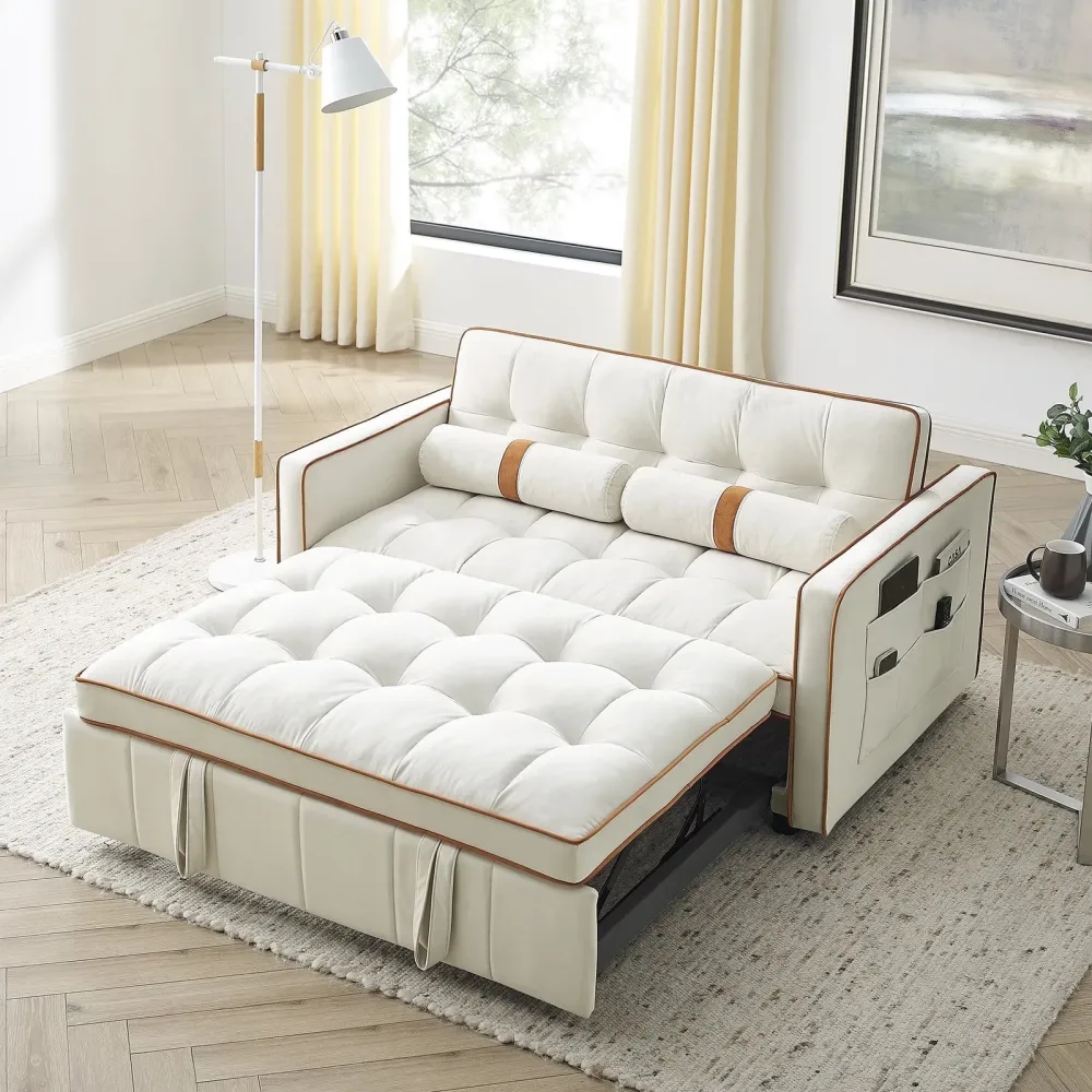 Sofa 84" gray beige