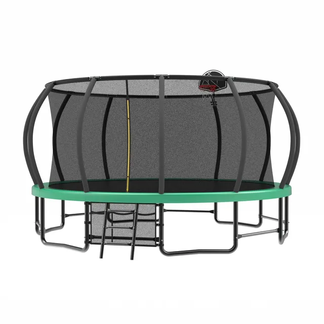 Backyard Play 15ft heavy-duty green