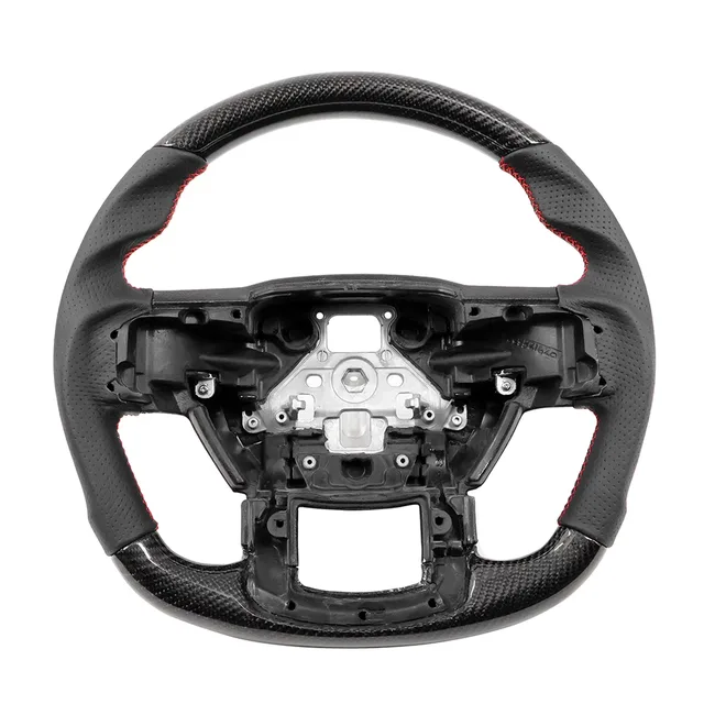 Motorsports Steering red black
