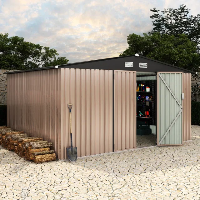 Storage weatherproof brown heavy-duty