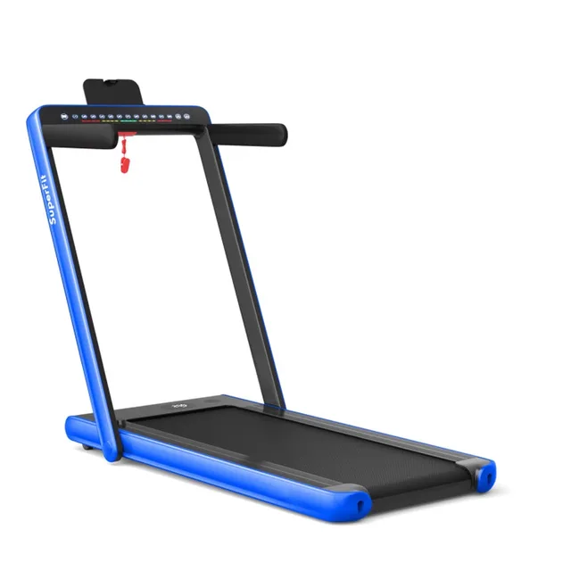 Folding Treadmill green blue