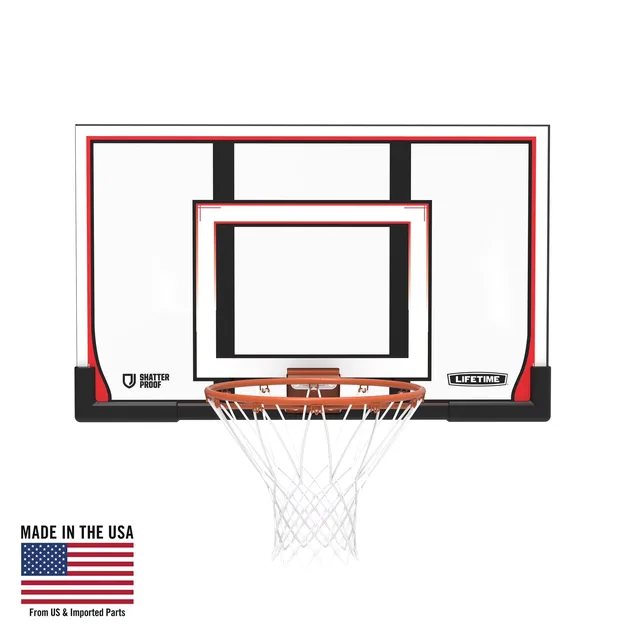 Basketball Backboard 48 inch 48 in 18 in