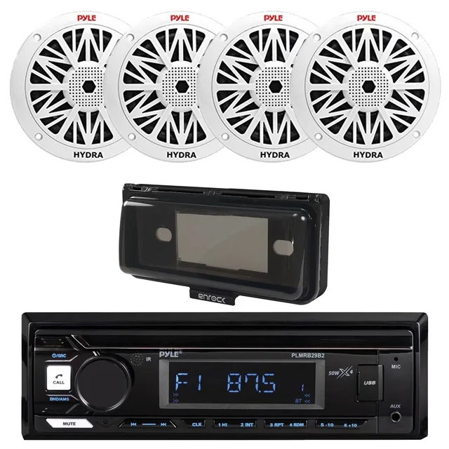 Stereo Receiver 6.5' 200 watt bluetooth
