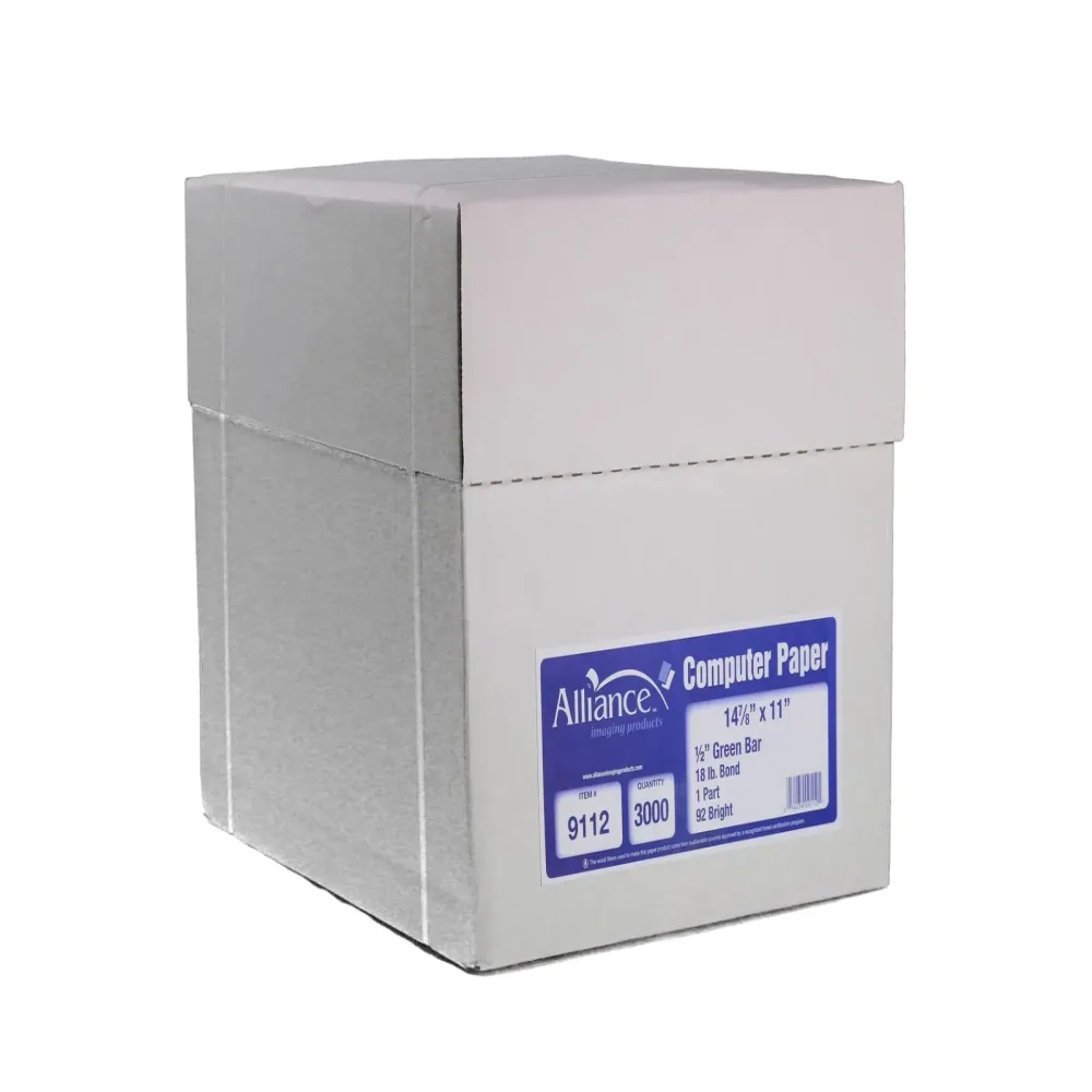 Continuous Paper 18lb green 2"
