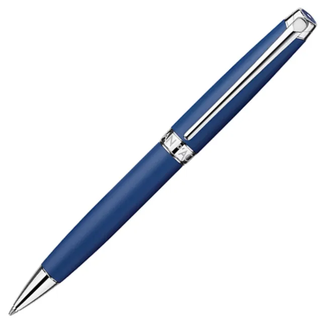 Ballpoint Pen silver blue