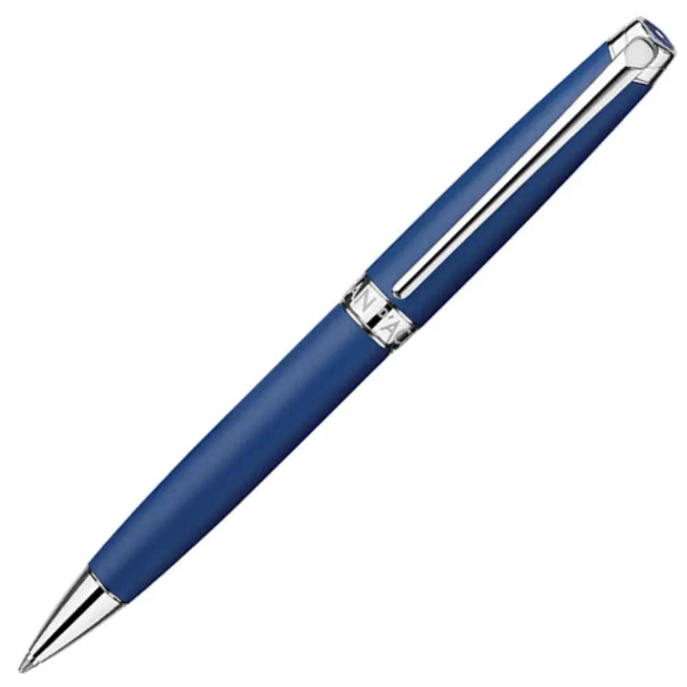 Ballpoint Pen silver blue