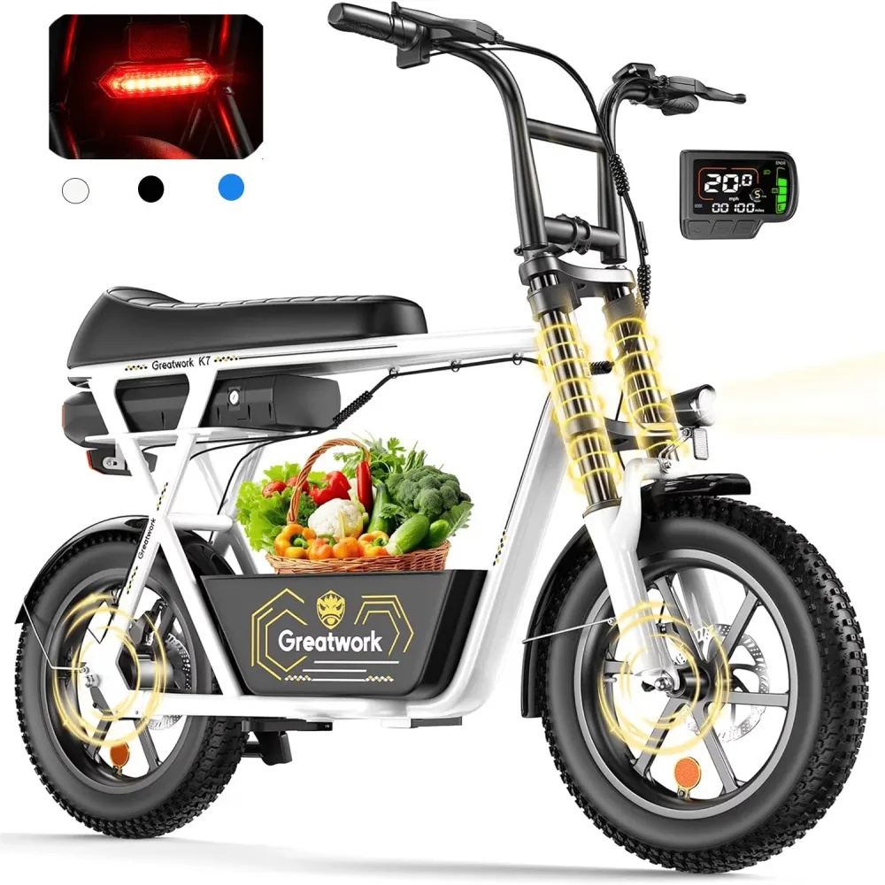 Motorcycle 1200w 16" 48v