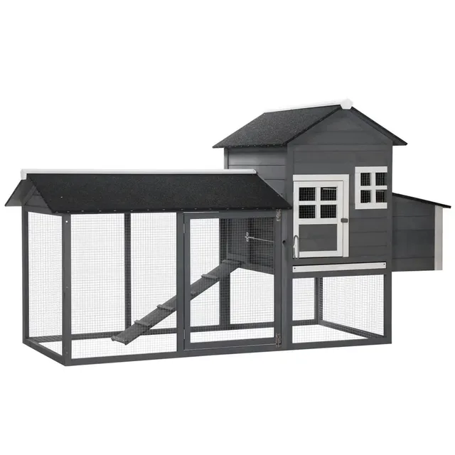 Chicken Coop 84" gray 36"