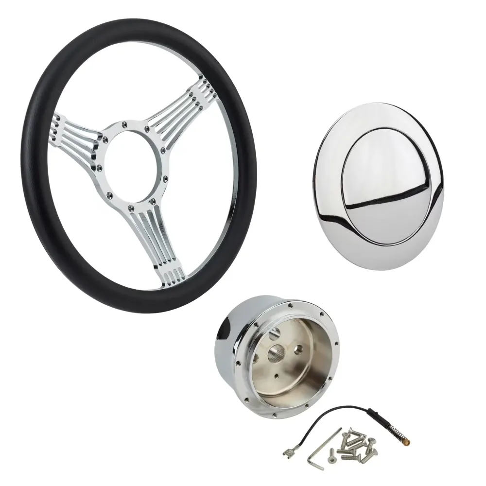 Steering Wheel 14" black