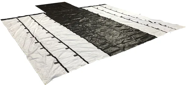 Tent Accessories 8 ft black 8"