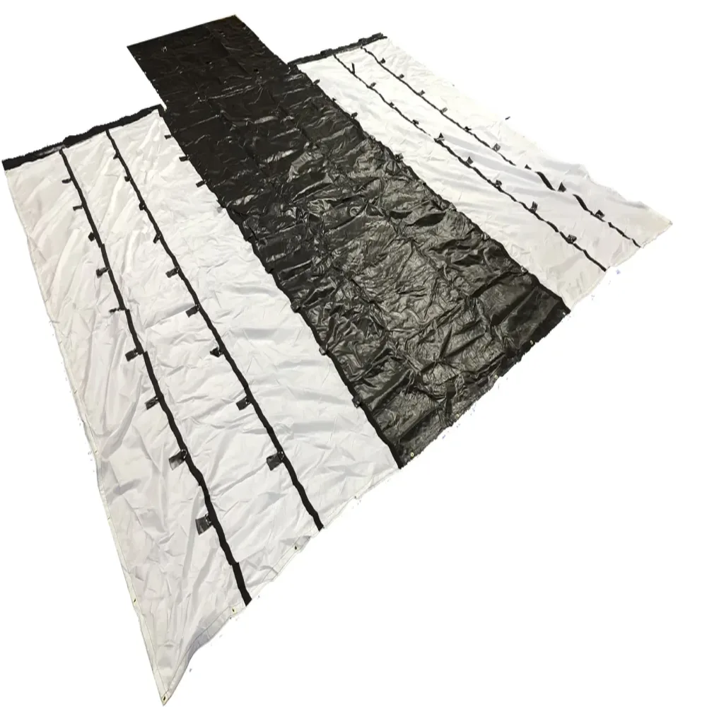 Tent Accessories 8 ft black 8"