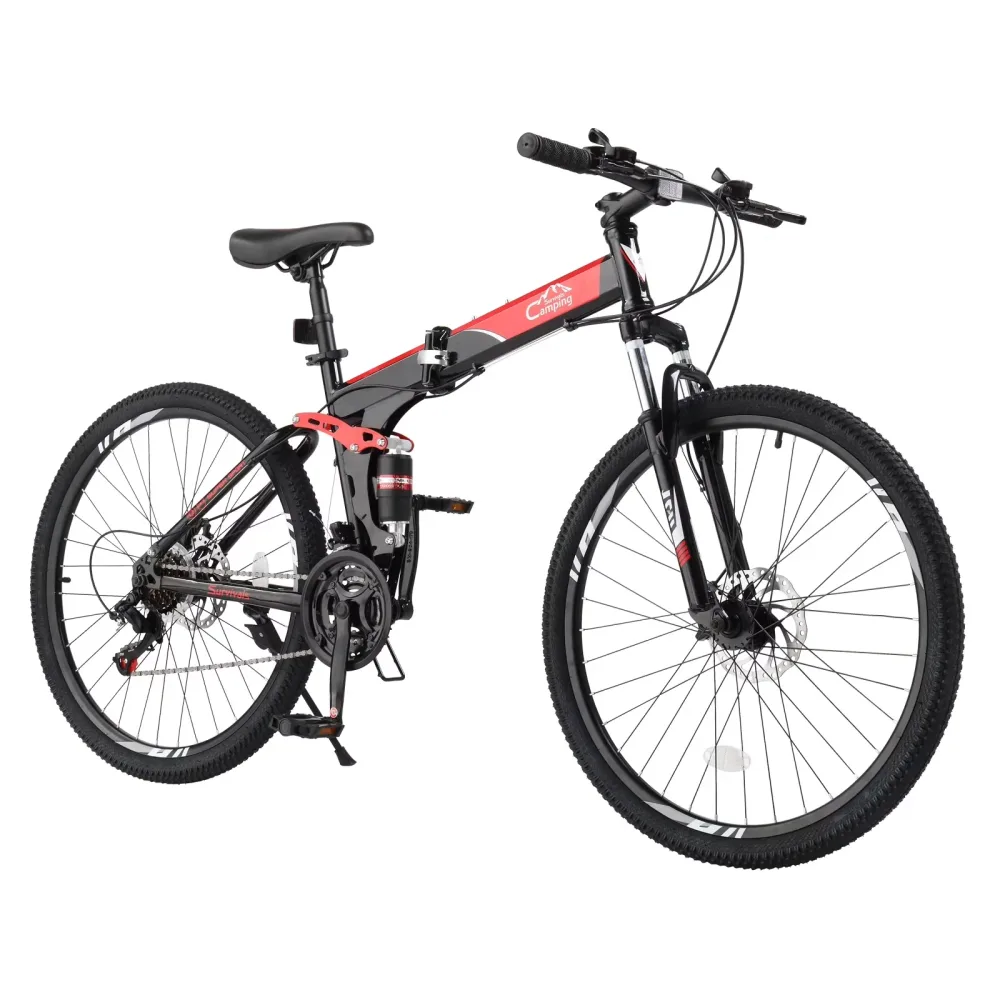 Mountain Bike 26" folding black