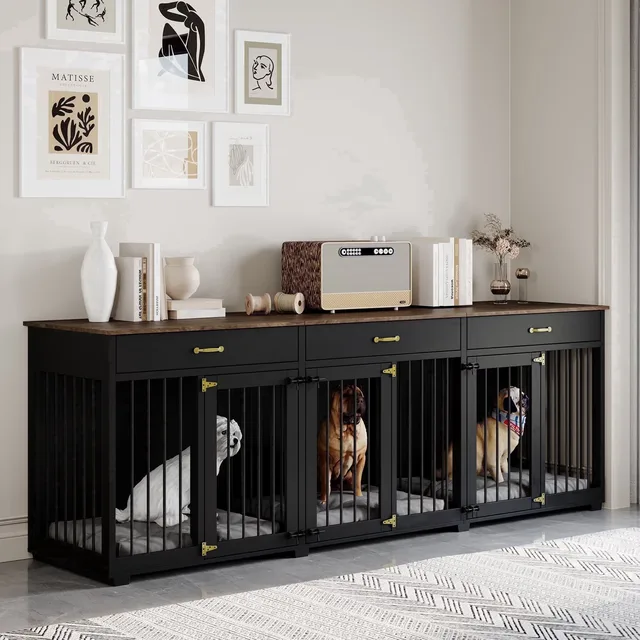 Crate 95.1" black 23.5"