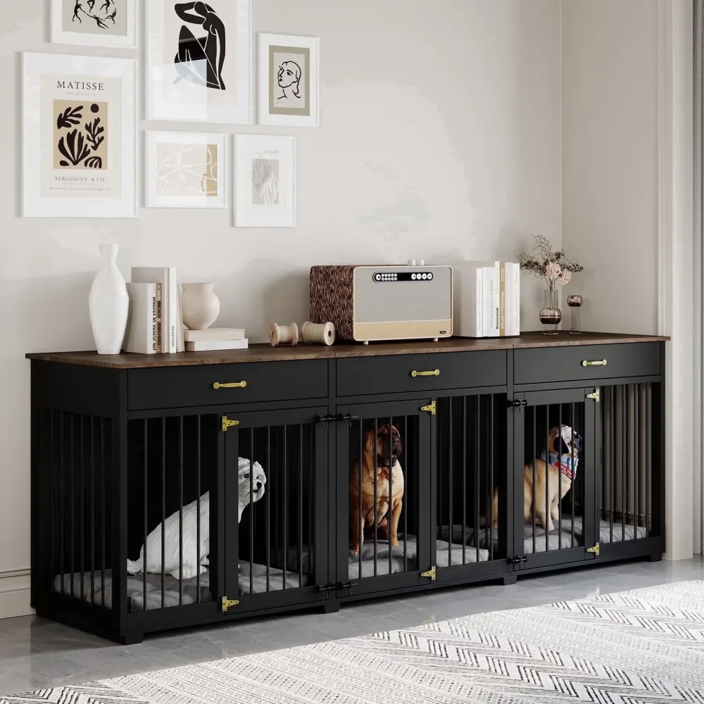 Crate 95.1" black 23.5"