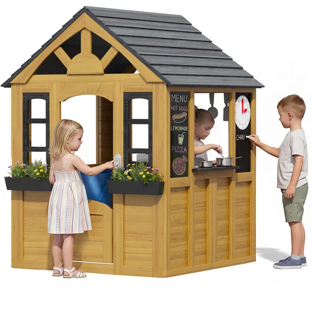 Wooden Play brown 55.00 "